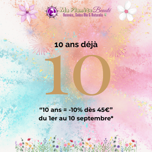 10ans = 10% de remise